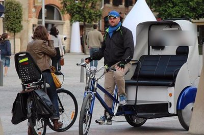 Fietstaxi in Albi