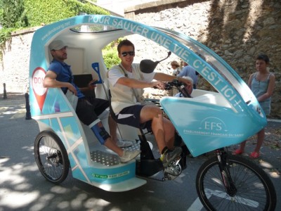 Fietstaxi in Aix-en-Provence