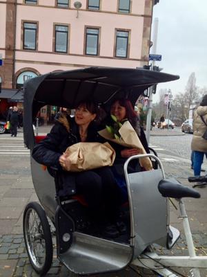 Fietstaxi in Strasbourg