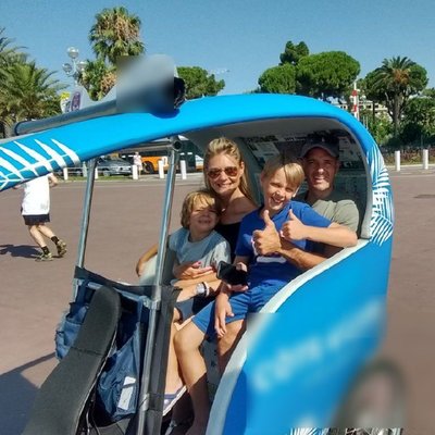 Fietstaxi in Nice