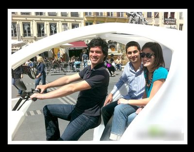 Fietstaxi in Paris